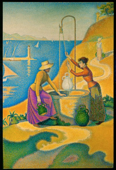 Donne al pozzo da Paul Signac